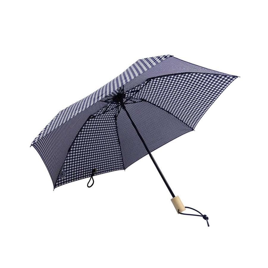 晴雨兼用傘 +RING coco 50cm 折りたたみ傘 レディース 折り畳み傘 日傘 雨傘 日傘 雨傘 プラスリング 折傘 女性用 T669 ギンガムブラック |  | 01