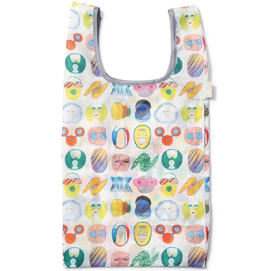 エコバッグ ルートート x 横山裕一 ネオ漫画トート 折りたたみ ショッピングバッグ ROOTOTE トートバッグ 野獣とわたしたち ROO-shopper ルーショッパー | ROOTOTE