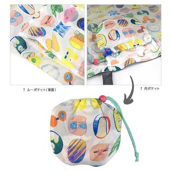 エコバッグ ルートート x 横山裕一 ネオ漫画トート おしゃれ 折りたたみ ショッピングバッグ ROOTOTE トートバッグ 野獣とわたしたち GRANDE グランデ | ROOTOTE | 04