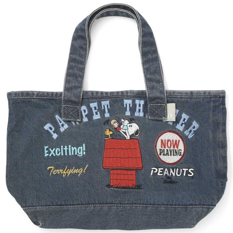 トートバッグ ルートート デリ刺繍ピーナッツ スヌーピー 刺しゅう デニム生地 18年新作 トート Rootote Deli Peanuts トートバッグ レディース パペット 美しく暮らす C D F 通販 Yahoo ショッピング