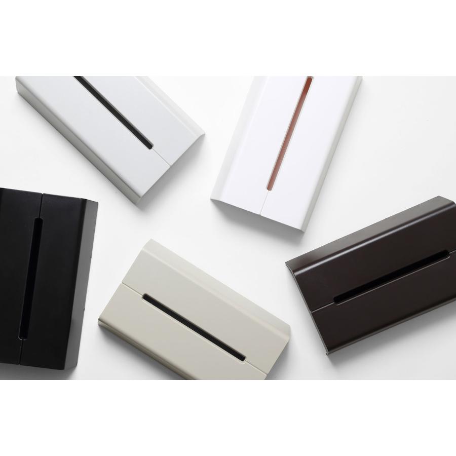 閉店セール｜ティッシュケース ideaco イデアコ ティッシュケース WALL ティッシュカバー ウォール ブラック |  | 01