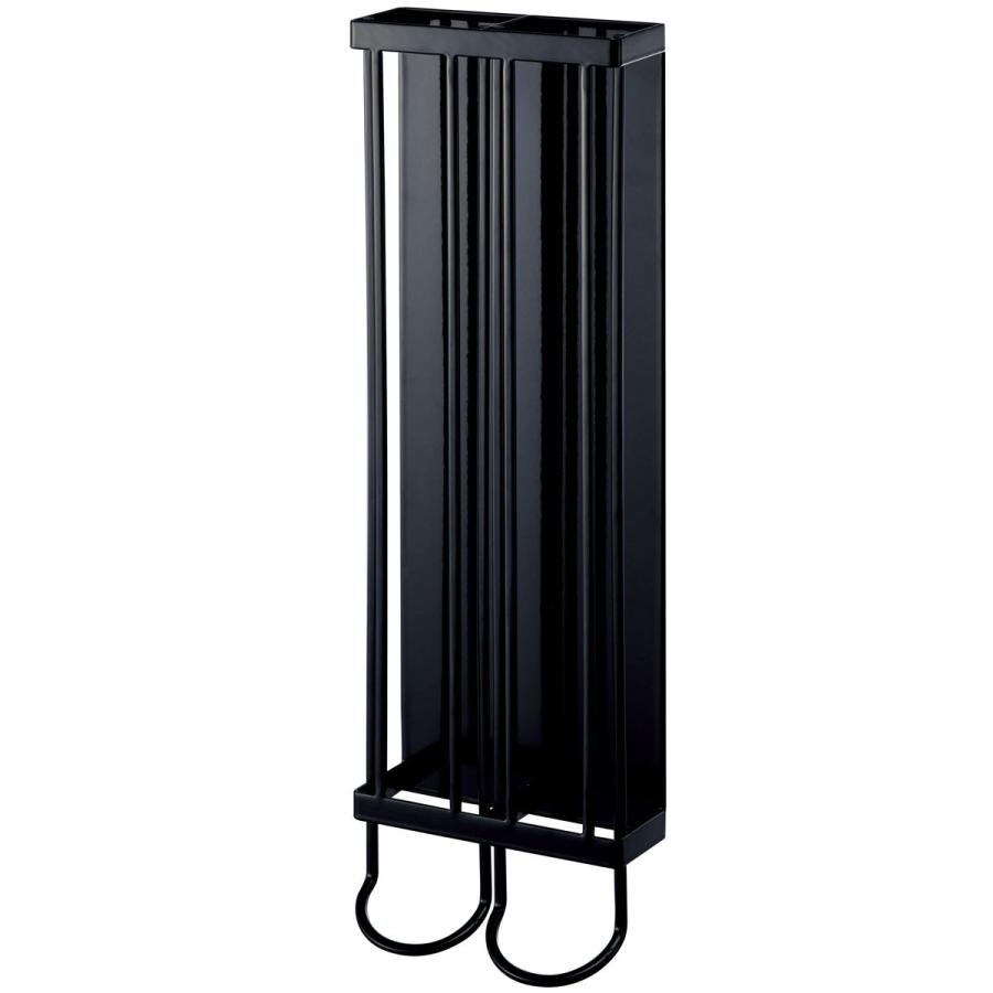 コーヒーカプセル収納 正規品 TOWER タワー マグネットコーヒーカプセルホルダー 山崎実業 Lサイズ用 ネスカフェ ドルチェグスト用カプセル対応 ブラック | 