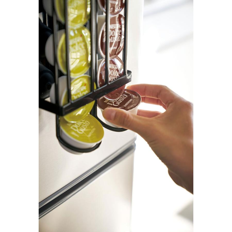 コーヒーカプセル収納 正規品 TOWER タワー マグネットコーヒーカプセルホルダー 山崎実業 Lサイズ用 ネスカフェ ドルチェグスト用カプセル対応 ブラック |  | 03