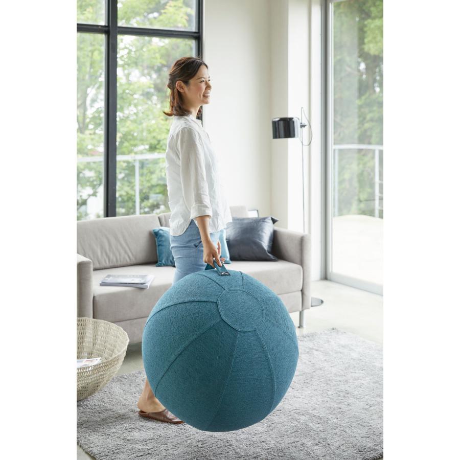 シーティングボール 正規品 Vivora LUNO CHENILLE フィットネス 体幹 椅子代わり バランスボール ヴィボラ ブルー |  | 06