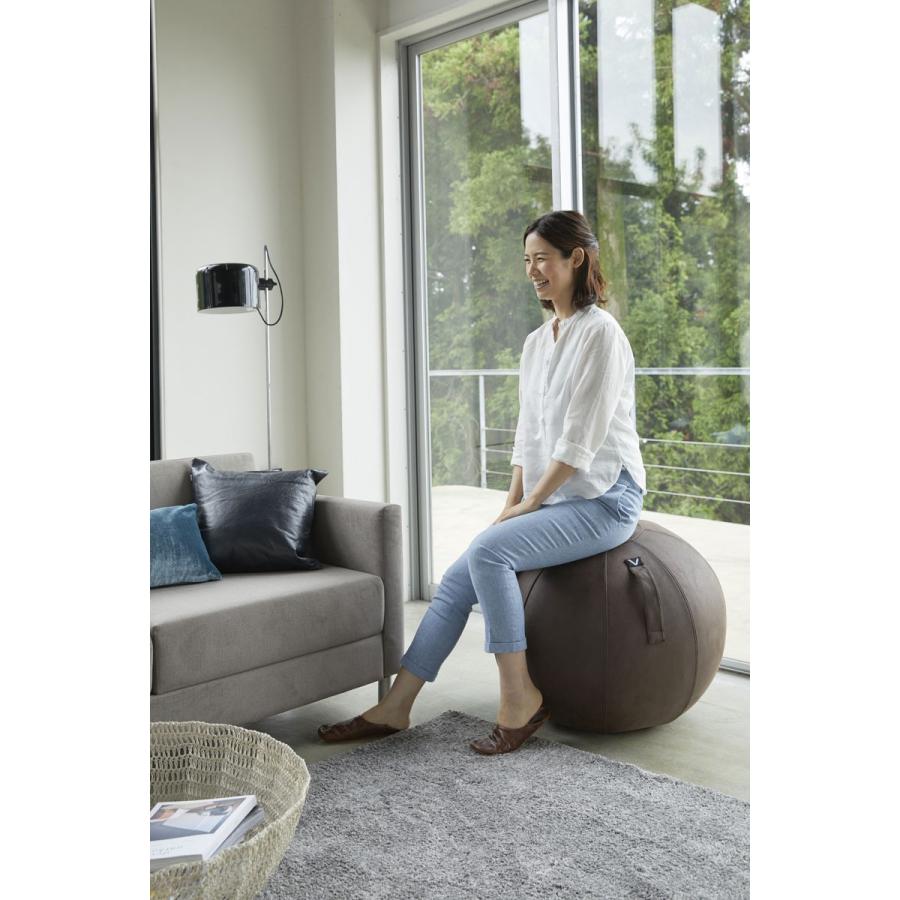 シーティングボール Vivora ルーノ レザーレット 合皮 バランスボール ヴィボラ LUNO LEATHERETTE ブラウン |  | 03