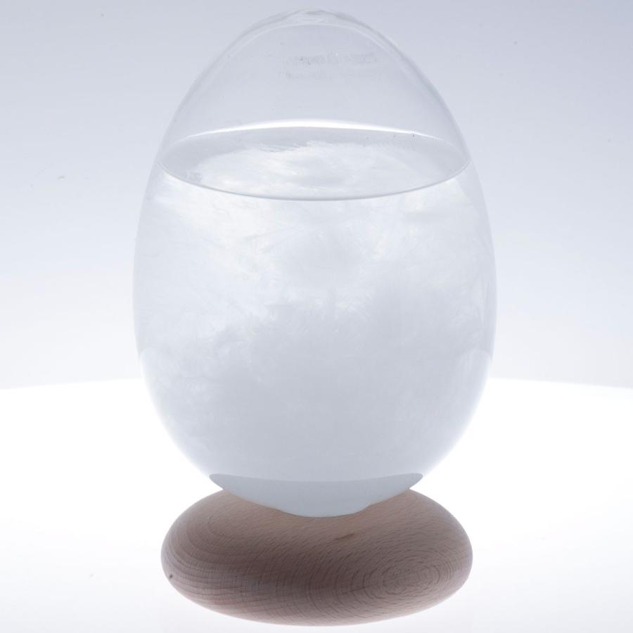 ストームグラス 100％ テンポドロップ テンポパルス 美しいガラスのオブジェ 100パーセント ギフトパッケージ入り Tempo Pulse クリア | 100percent