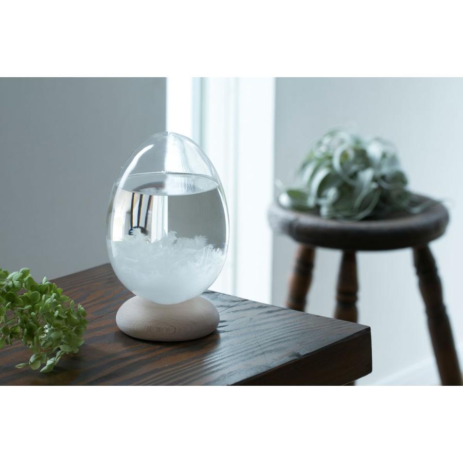 ストームグラス 100％ テンポドロップ テンポパルス 美しいガラスのオブジェ 100パーセント ギフトパッケージ入り Tempo Pulse クリア | 100percent | 01