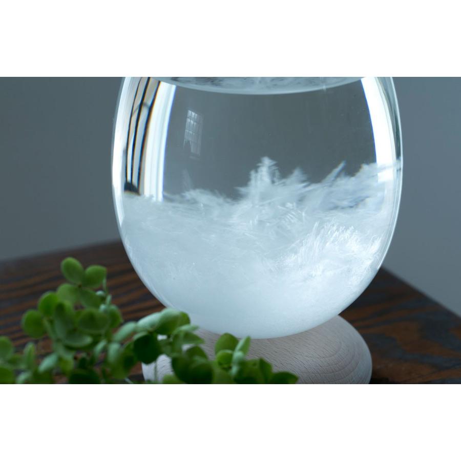 ストームグラス 100％ テンポドロップ テンポパルス 美しいガラスのオブジェ 100パーセント ギフトパッケージ入り Tempo Pulse クリア | 100percent | 02