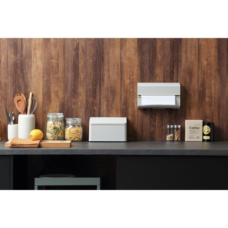 ペーパータオルホルダー ideaco イデアコ WALL PT 壁掛けペーパータオルケース ウォール アッシュグレー |  | 04
