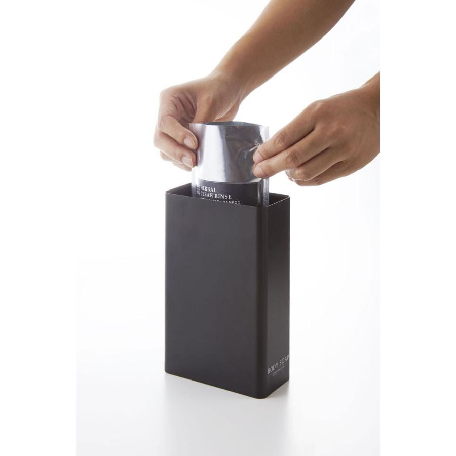 ソープディスペンサー 正規品 TOWER タワー 2wayディスペンサー スクエア スリム ソープボトル 詰め替え用ボトル 山崎実業 ボディーソープ ブラック |  | 07