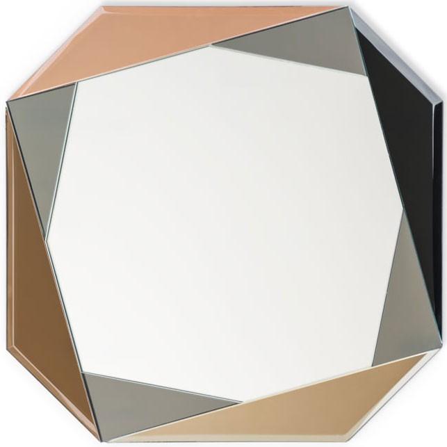 ミラー amabro COLOR MIRROR おしゃれ 壁掛け 鏡 アマブロ スクエア | 