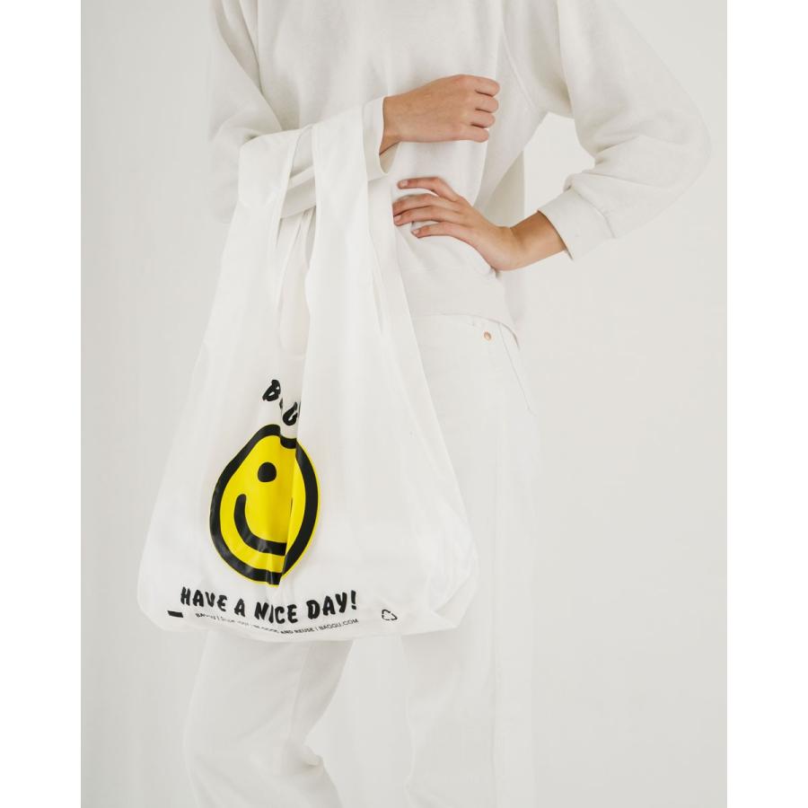 エコバッグ BAGGU 正規品 STANDARD BAGGU イラストシリーズ 定番サイズ 折りたたみ ショッピングバッグ バグゥ Thank You（ハッピー） | BAGGU | 02