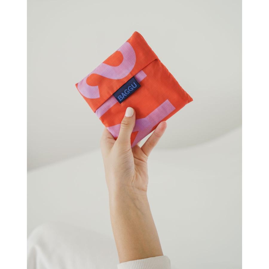 エコバッグ BAGGU 正規品 STANDARD BAGGU イラストシリーズ 定番サイズ 折りたたみ ショッピングバッグ バグゥ YES | BAGGU | 03