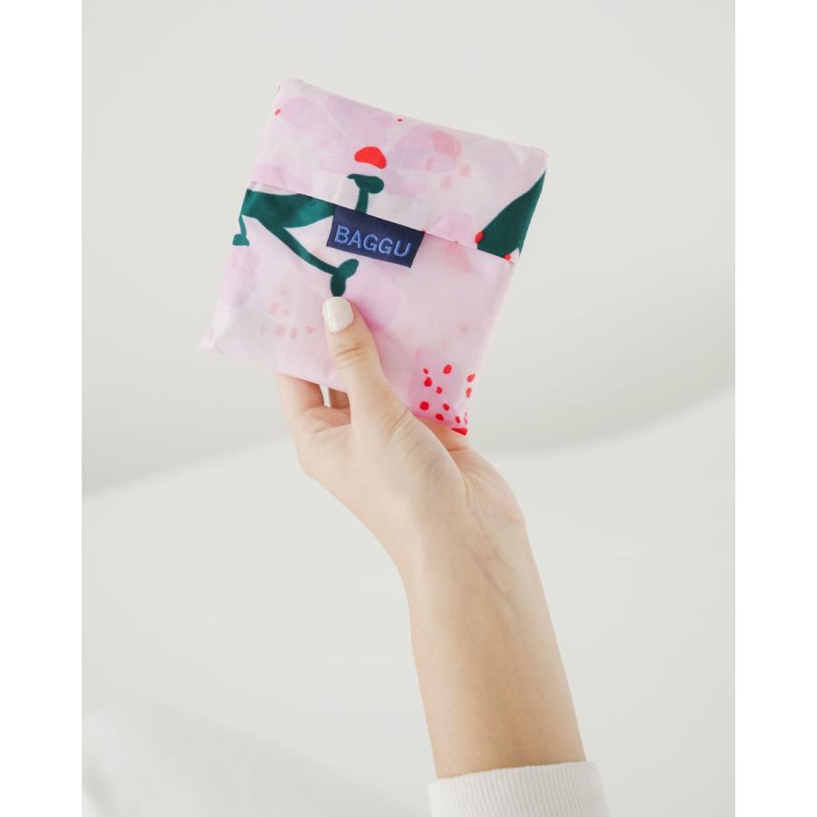 エコバッグ BAGGU 正規品 STANDARD BAGGU イラストシリーズ 定番サイズ 折りたたみ ショッピングバッグ バグゥ サクラ | BAGGU | 03