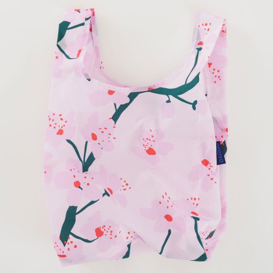 エコバッグ BAGGU 正規品 BABY BAGGU イラストシリーズ 小さめサイズ 折りたたみ ショッピングバッグ バグゥ サクラ | BAGGU