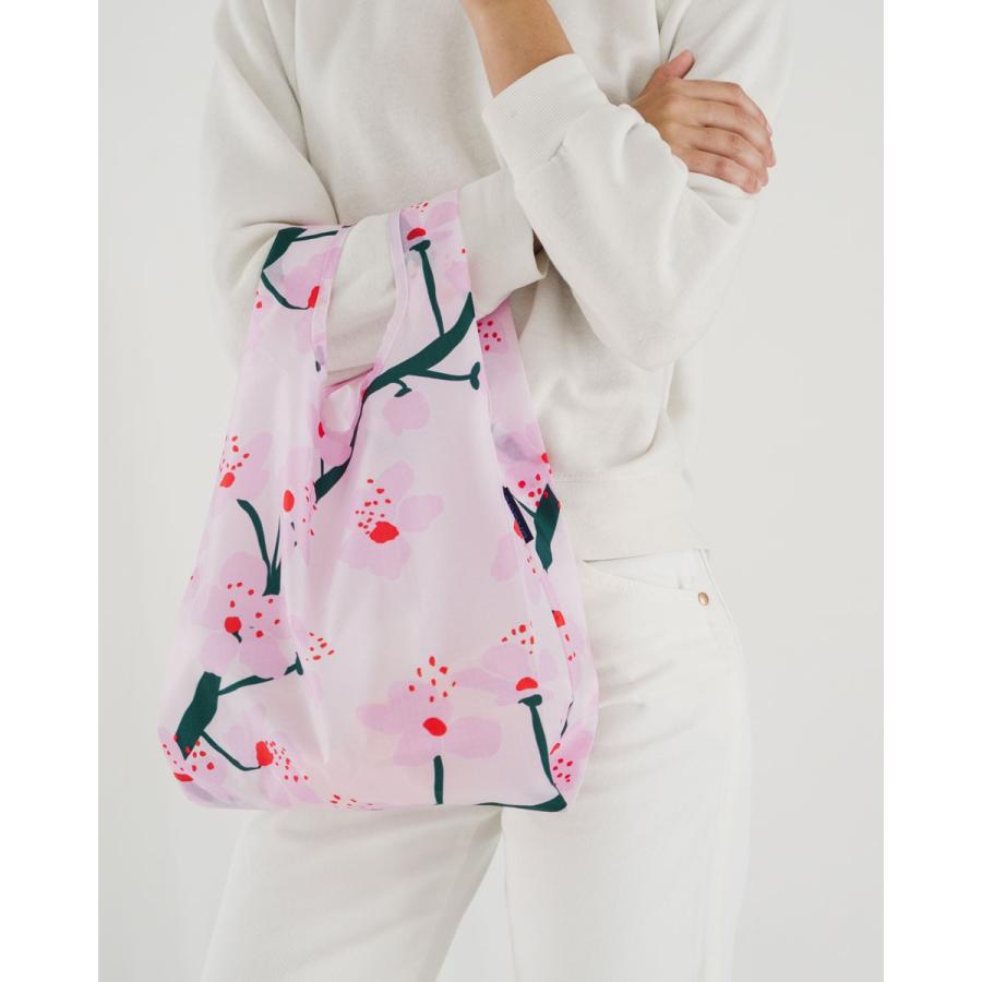 エコバッグ BAGGU 正規品 BABY BAGGU イラストシリーズ 小さめサイズ 折りたたみ ショッピングバッグ バグゥ サクラ | BAGGU | 01