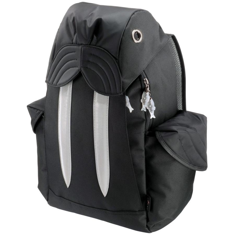 リュック MORN CREATIONS セイウチバックパック Lサイズ 反射板付き 撥水加工 男女兼用 メンズ レディース モーンクリエイションズ ブラック | 