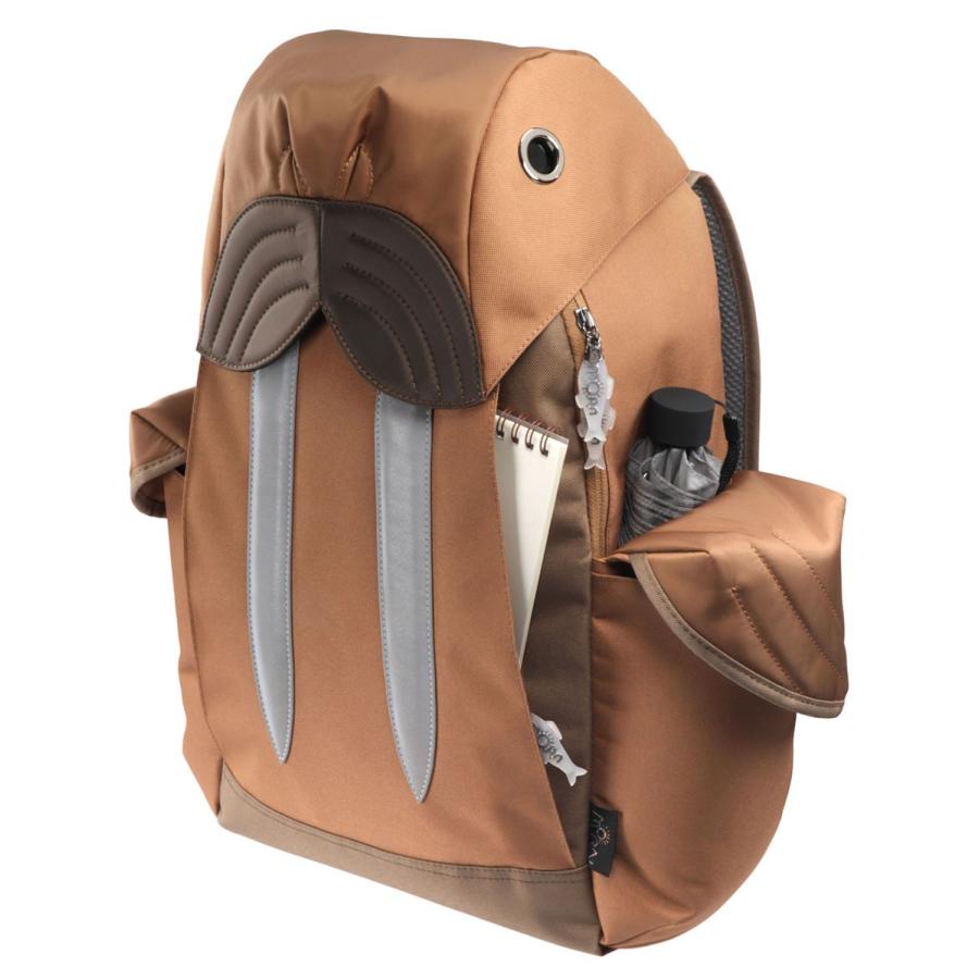 リュック MORN CREATIONS セイウチバックパック Lサイズ 反射板付き 撥水加工 男女兼用 メンズ レディース モーンクリエイションズ ブラウン |  | 01