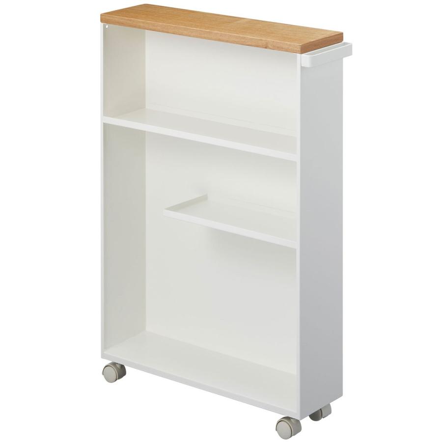 トイレ収納ラック 正規品 TOWER タワー ハンドル付きスリムトイレ