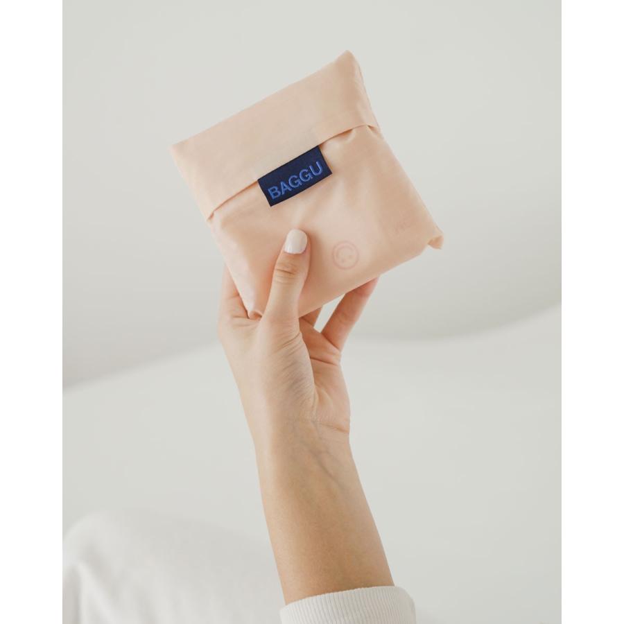 エコバッグ BAGGU 正規品 STANDARD BAGGU イラストシリーズ 定番サイズ 折りたたみ ショッピングバッグ バグゥ Thank You（ポピー） | BAGGU | 03