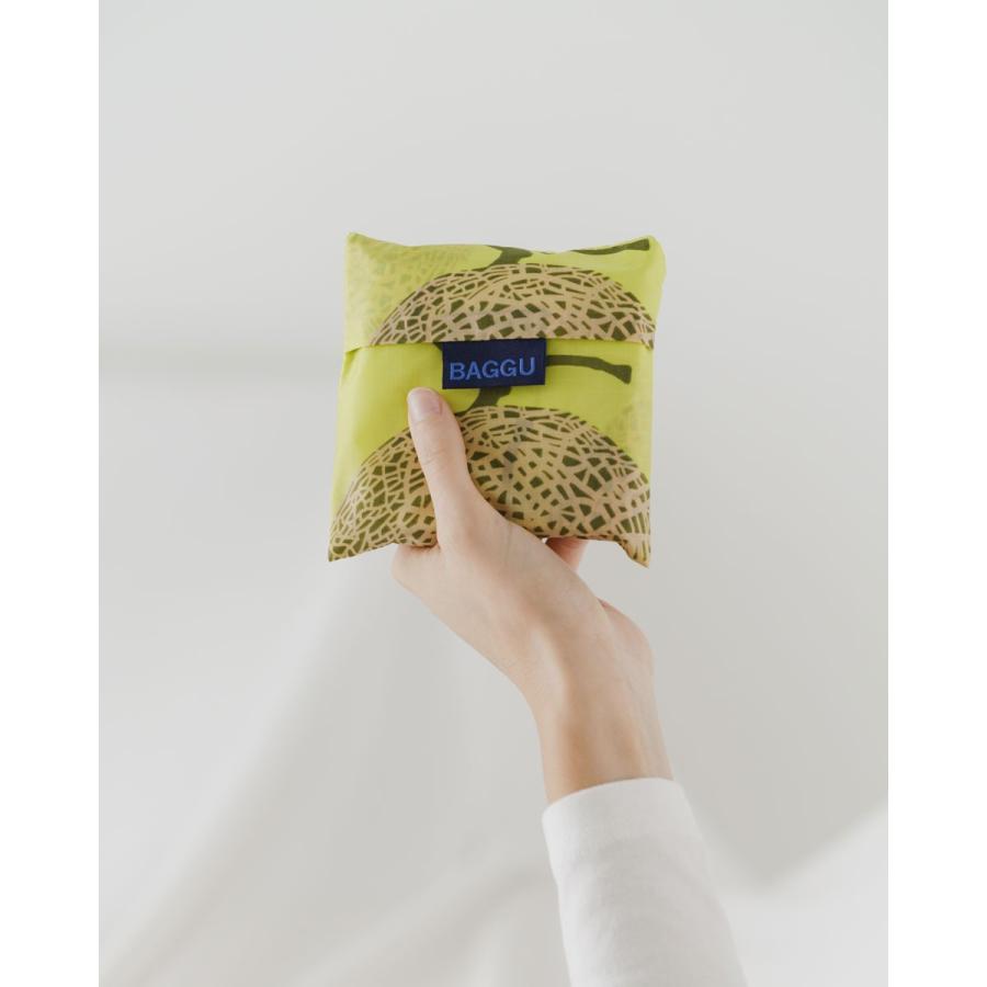 エコバッグ BAGGU 正規品 STANDARD BAGGU イラストシリーズ 定番サイズ 折りたたみ ショッピングバッグ バグゥ 夕張メロン | BAGGU | 03