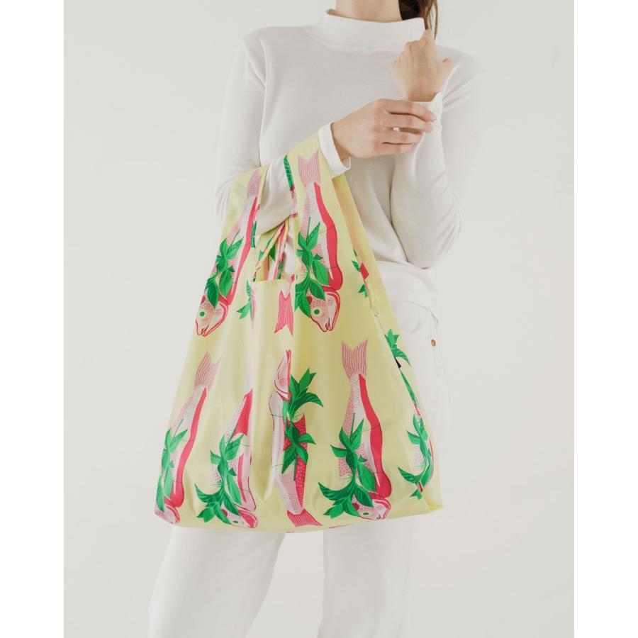 エコバッグ BAGGU 正規品 STANDARD BAGGU イラストシリーズ 定番サイズ 折りたたみ ショッピングバッグ バグゥ フィッシュ | BAGGU | 01