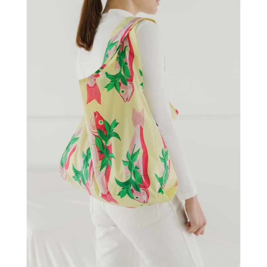 エコバッグ BAGGU 正規品 STANDARD BAGGU イラストシリーズ 定番サイズ 折りたたみ ショッピングバッグ バグゥ フィッシュ | BAGGU | 02