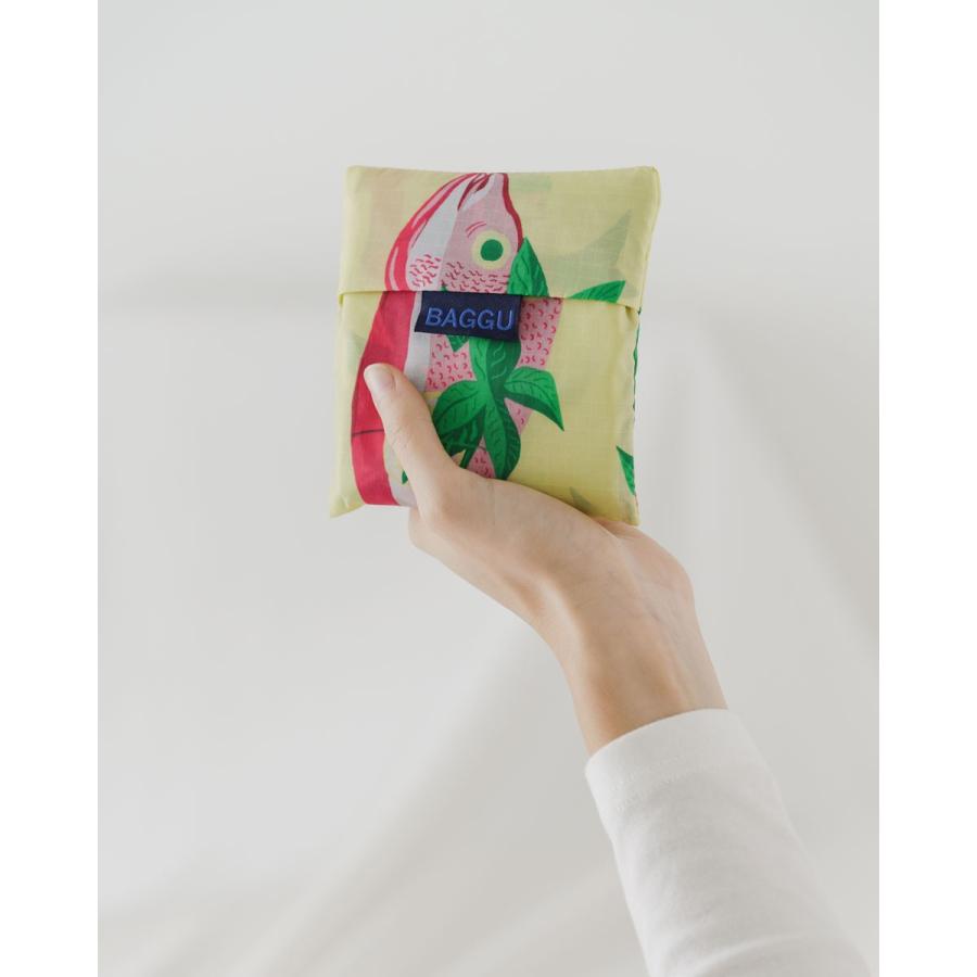 エコバッグ BAGGU 正規品 STANDARD BAGGU イラストシリーズ 定番サイズ 折りたたみ ショッピングバッグ バグゥ フィッシュ | BAGGU | 03