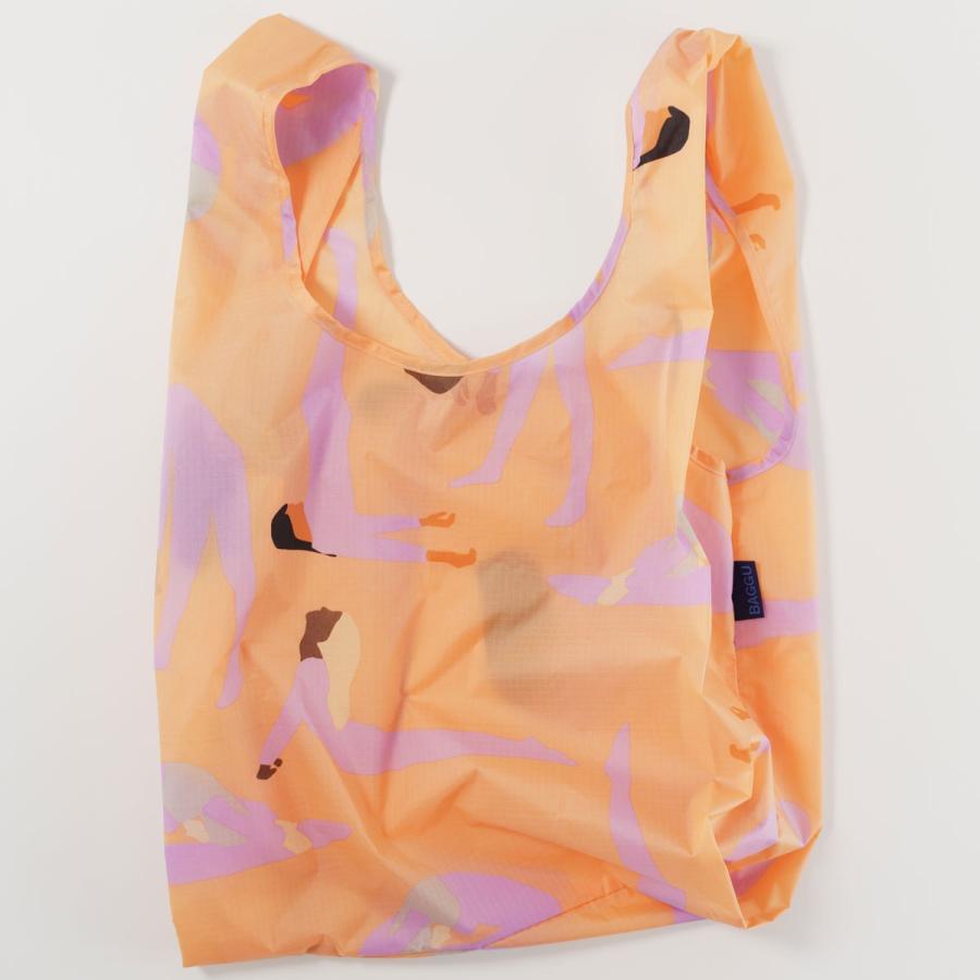 エコバッグ BAGGU 正規品 STANDARD BAGGU イラストシリーズ 定番サイズ 折りたたみ ショッピングバッグ バグゥ ヨガ | BAGGU