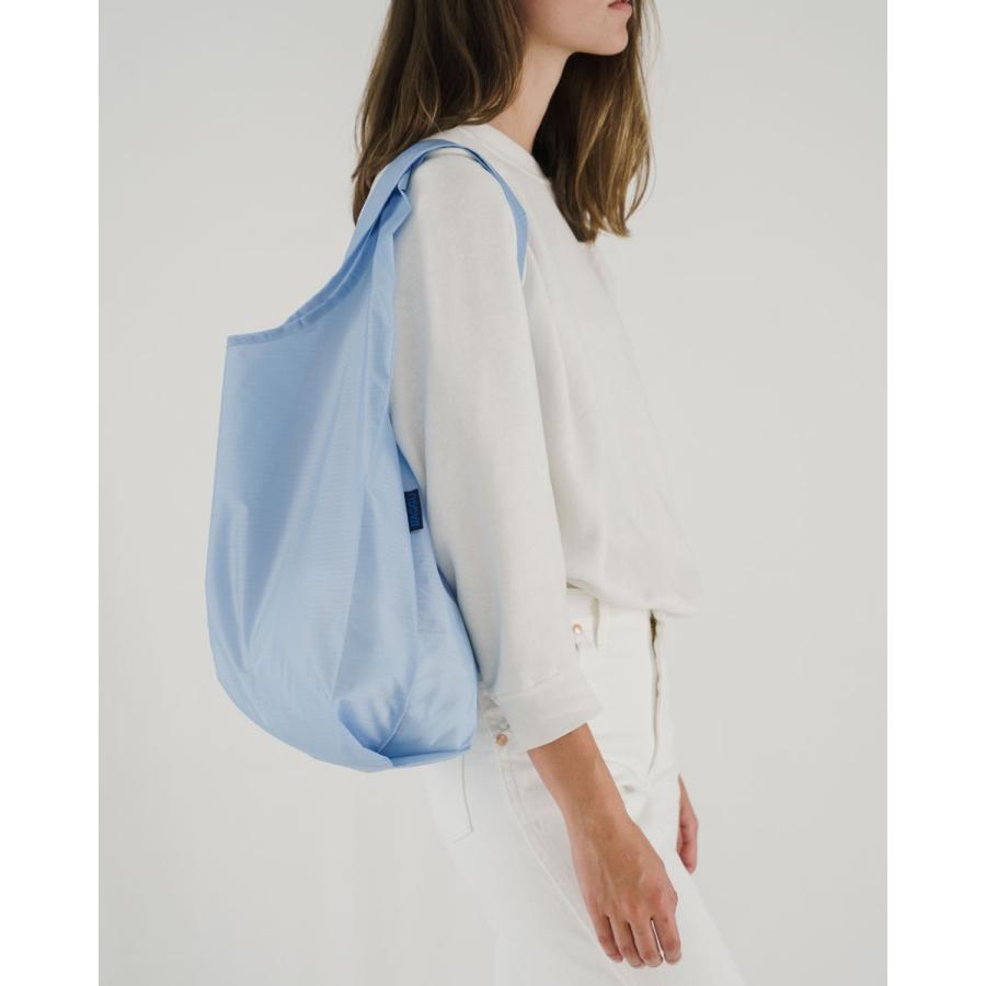 エコバッグ BAGGU 正規品 STANDARD BAGGU 無地シリーズ 定番サイズ 折りたたみ ショッピングバッグ バグゥ スカイブルー | BAGGU | 02