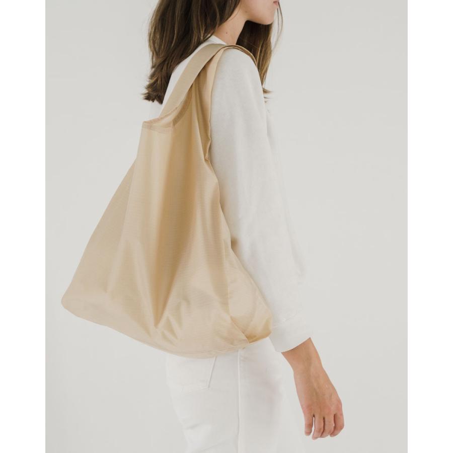 エコバッグ BAGGU 正規品 STANDARD BAGGU 無地シリーズ 定番サイズ 折りたたみ ショッピングバッグ バグゥ カーキ | BAGGU | 02
