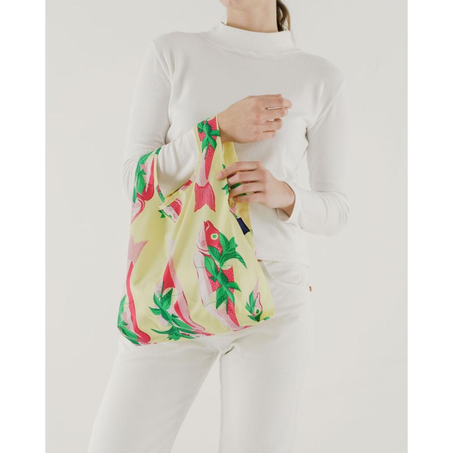 エコバッグ BAGGU 正規品 BABY BAGGU イラストシリーズ 小さめサイズ 折りたたみ ショッピングバッグ バグゥ フィッシュ | BAGGU | 01