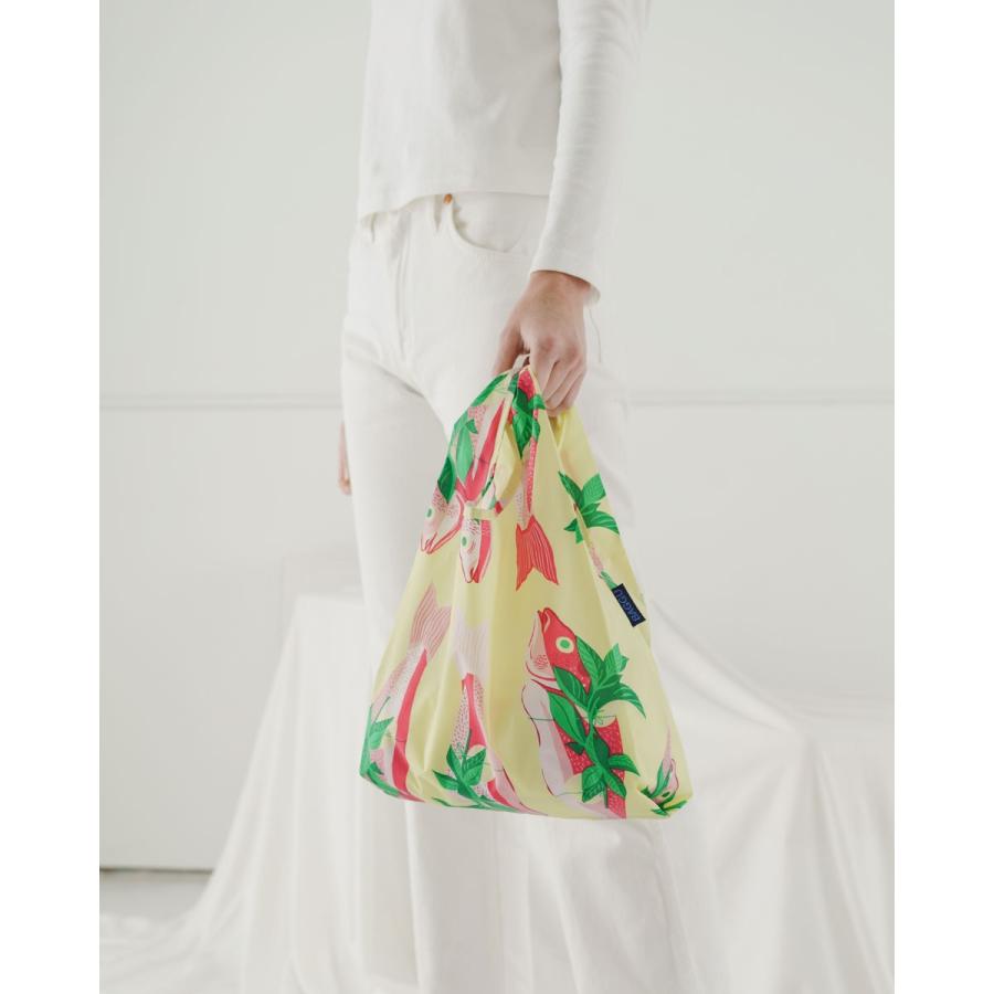 エコバッグ BAGGU 正規品 BABY BAGGU イラストシリーズ 小さめサイズ 折りたたみ ショッピングバッグ バグゥ フィッシュ | BAGGU | 02