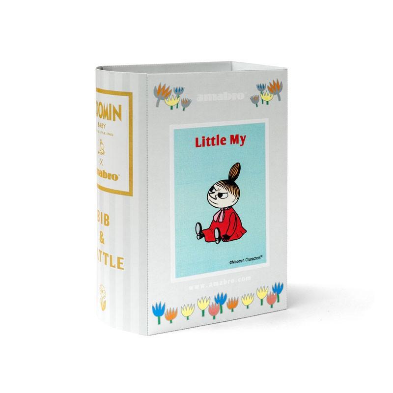 出産祝い amabro MOOMIN BABY BIB＆RATTLE パッケージ入り 出産お祝いギフト アマブロ リトルミイ | MOOMIN | 01