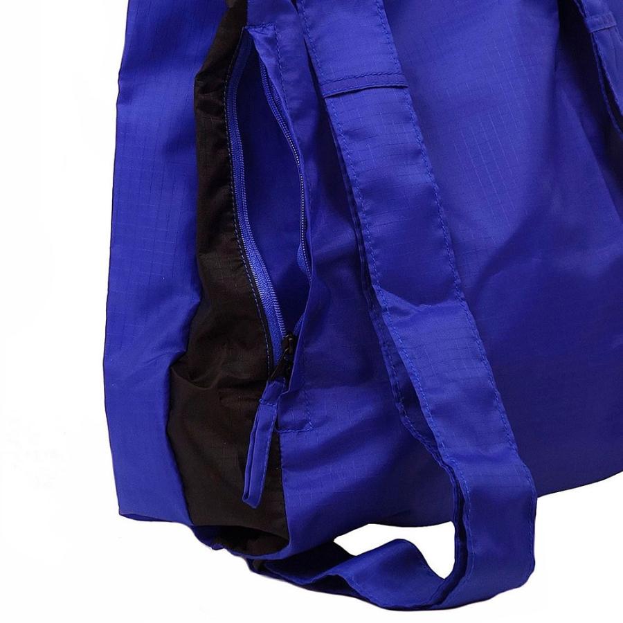 エコバッグ ルートート セオルーショッパー レジバッグ 2WAY リュックタイプ コンパクト収納 折りたたみ ショッピングバッグ ROOTOTE ブラック | ROOTOTE | 03