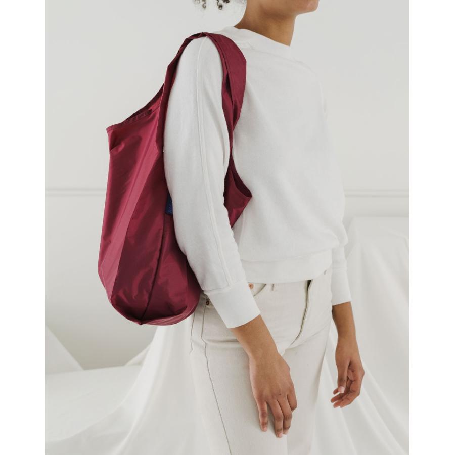 エコバッグ BAGGU 正規品 STANDARD BAGGU 無地 収納ポーチ レジ袋 折りたたみ ショッピングバッグ バグゥ クランベリー | BAGGU | 01