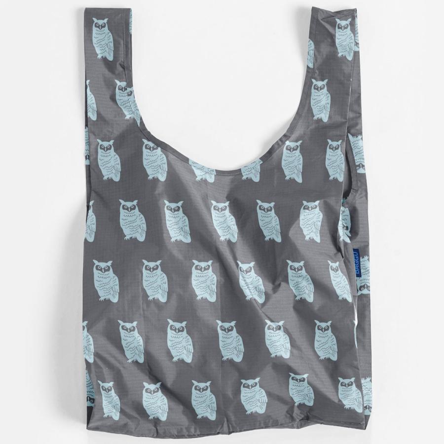 エコバッグ BAGGU 正規品 STANDARD BAGGU おしゃれ 折りたたみ ショッピングバッグ バグゥ new フクロウ（日本限定） | BAGGU