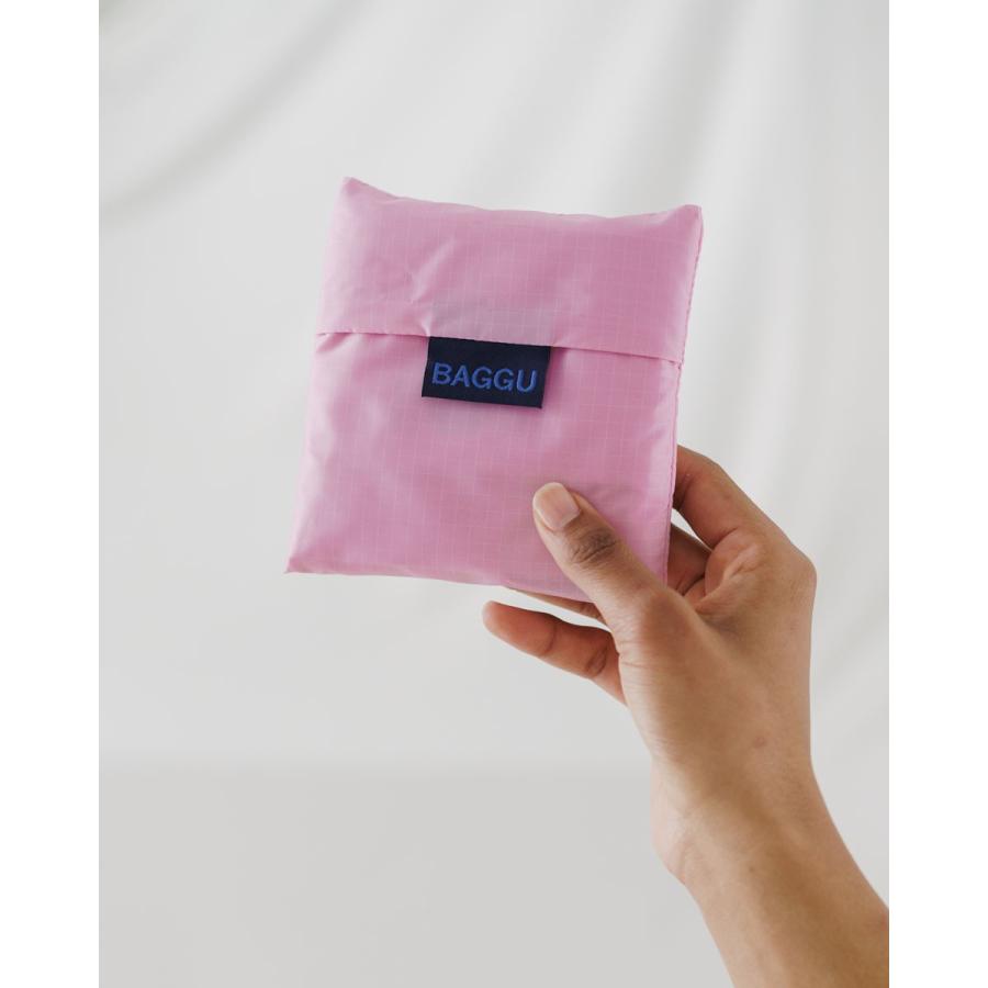 エコバッグ BAGGU 正規品 STANDARD BAGGU おしゃれ 折りたたみ ショッピングバッグ バグゥ ローズ（Thank You） | BAGGU | 04