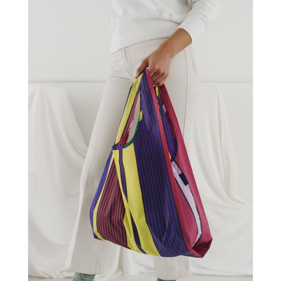 エコバッグ BAGGU 正規品 STANDARD BAGGU おしゃれ 折りたたみ ショッピングバッグ バグゥ スカーフストライプ | BAGGU | 02