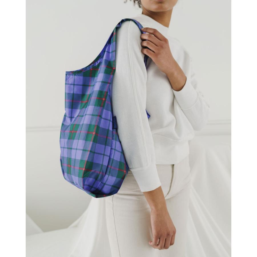 エコバッグ BAGGU 正規品 STANDARD BAGGU おしゃれ 折りたたみ ショッピングバッグ バグゥ タータンブルー | BAGGU | 01