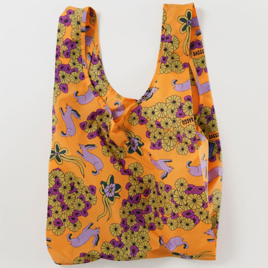 エコバッグ BAGGU 正規品 STANDARD BAGGU 収納ポーチ レジ袋 折りたたみ ショッピングバッグ バグゥ ラビット | BAGGU
