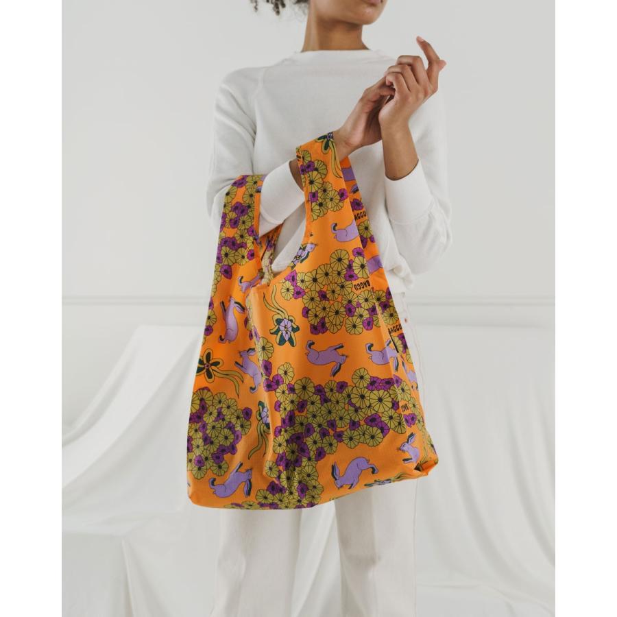 エコバッグ BAGGU 正規品 STANDARD BAGGU 収納ポーチ レジ袋 折りたたみ ショッピングバッグ バグゥ ラビット | BAGGU | 03