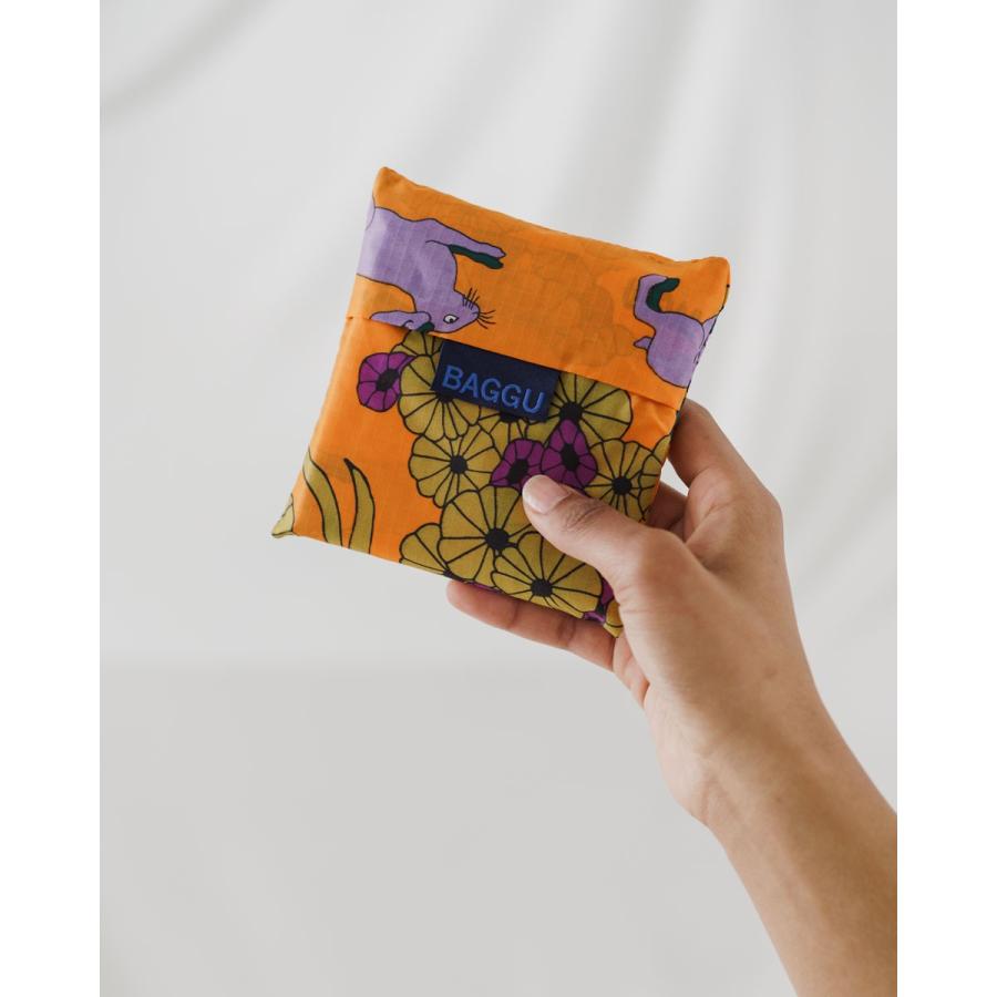 エコバッグ BAGGU 正規品 STANDARD BAGGU 収納ポーチ レジ袋 折りたたみ ショッピングバッグ バグゥ ラビット | BAGGU | 04