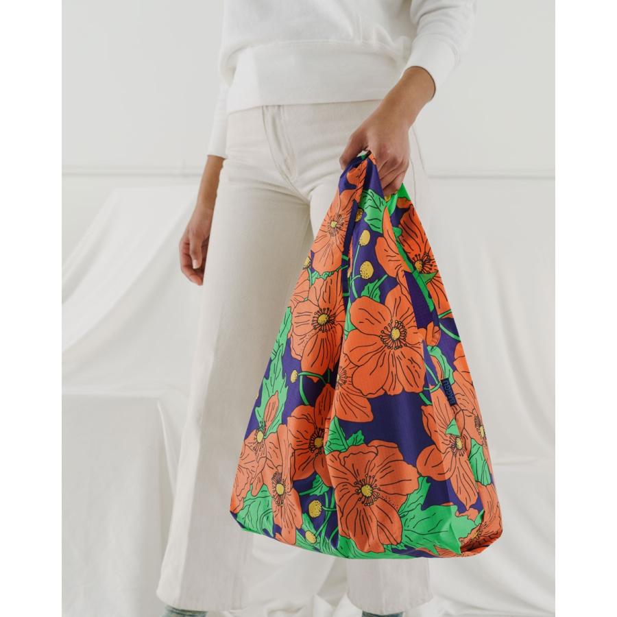 エコバッグ BAGGU 正規品 STANDARD BAGGU 収納ポーチ レジ袋 折りたたみ ショッピングバッグ バグゥ ポピー | BAGGU | 02