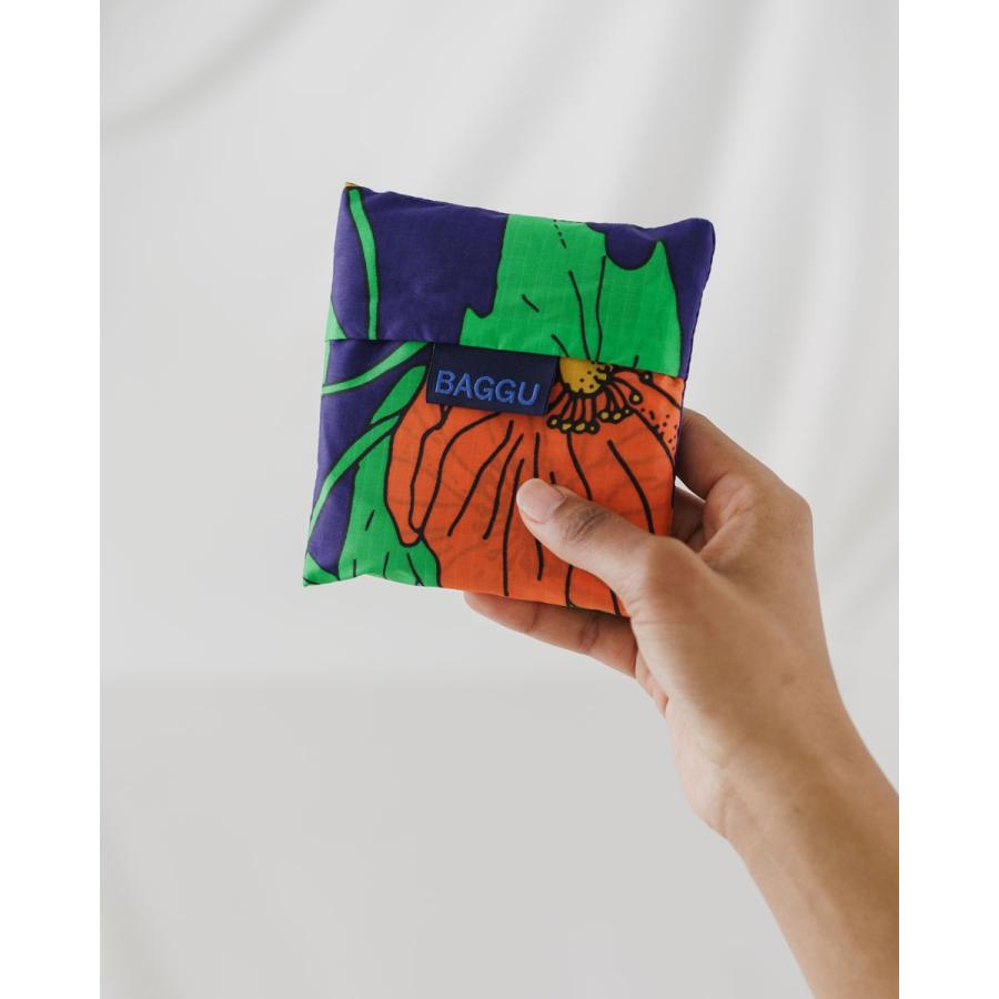 エコバッグ BAGGU 正規品 STANDARD BAGGU 収納ポーチ レジ袋 折りたたみ ショッピングバッグ バグゥ ポピー | BAGGU | 04