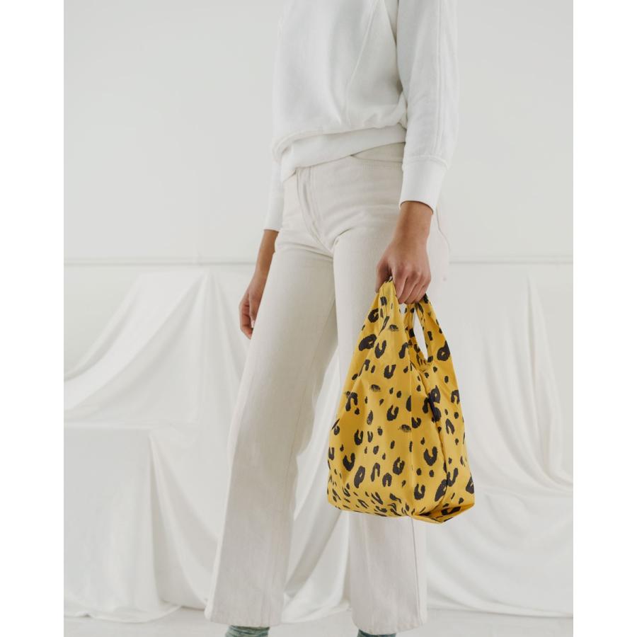 エコバッグ BAGGU 正規品 BABY BAGGU 収納ポーチ レジ袋 折りたたみ ショッピングバッグ バグゥ レオパード | BAGGU | 01