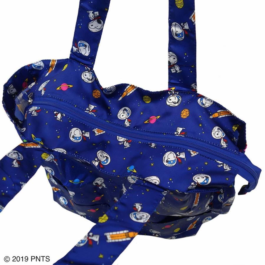 エコバッグ ルートート SN.フリンク ピーナッツ スヌーピー 折りたたみ ポータブル 折りたたみ ショッピングバッグ ROOTOTE アストロノーツスヌーピー | ROOTOTE | 03