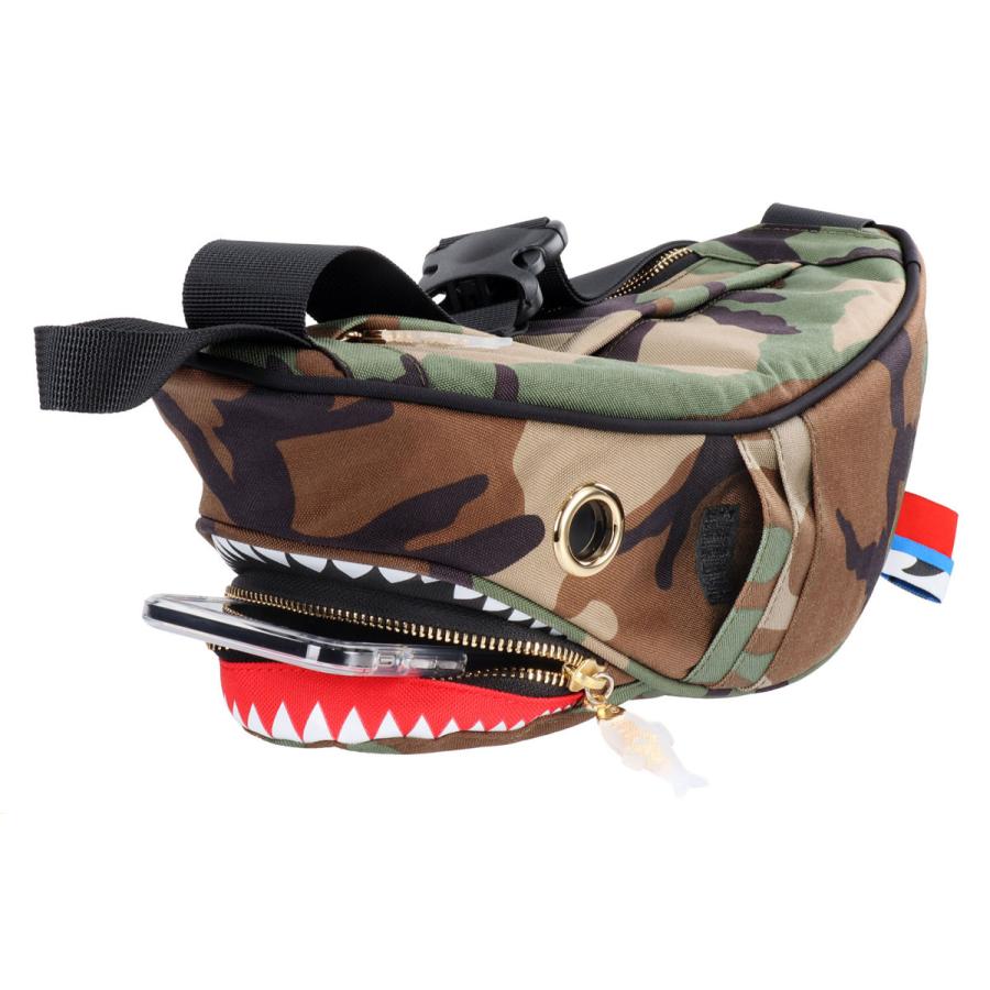 ウエストポーチ MORN CREATIONS シャークウエストポーチ 正規取扱店 メンズ・レディース ウエストバッグ ウエストバック モーンクリエイションズ カモ |  | 01