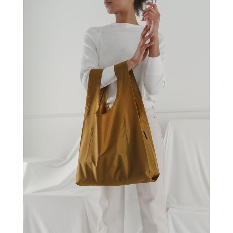 エコバッグ BAGGU 正規品 STANDARD BAGGU 無地 収納ポーチ レジ袋 折りたたみ ショッピングバッグ バグゥ ブロンズ | BAGGU | 03