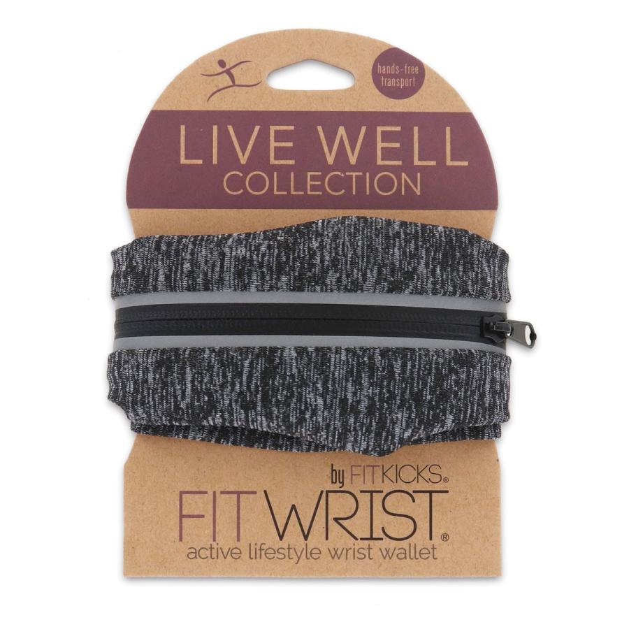 リストウォレット FITKICKS LiveWell FITWRIST リストポーチ 財布 ランニング ウォーキング リストバンド スポーツ フィットキックス ブラック |  | 01